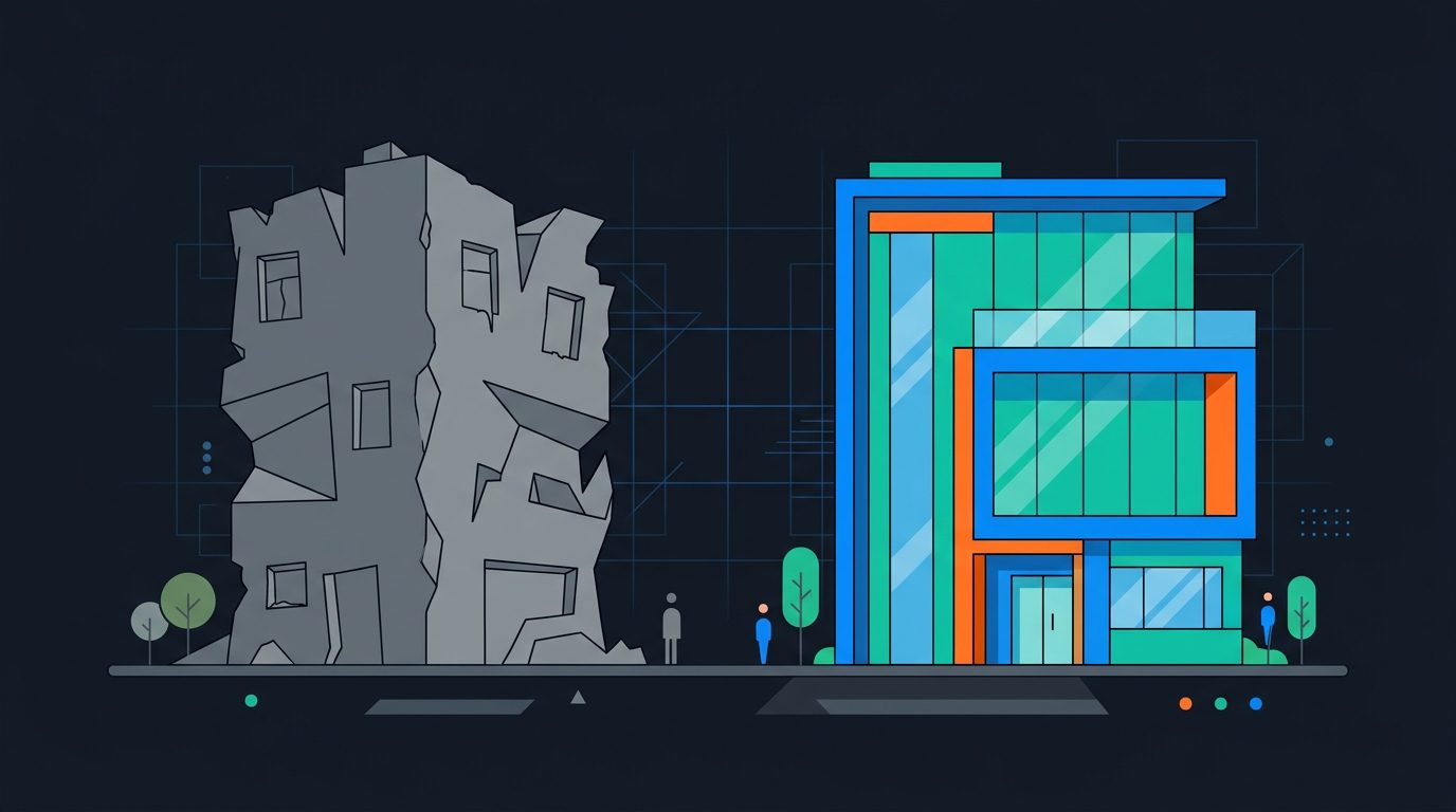 Architect experiencing the hidden costs of cheap 3D renders during a failed client presentation