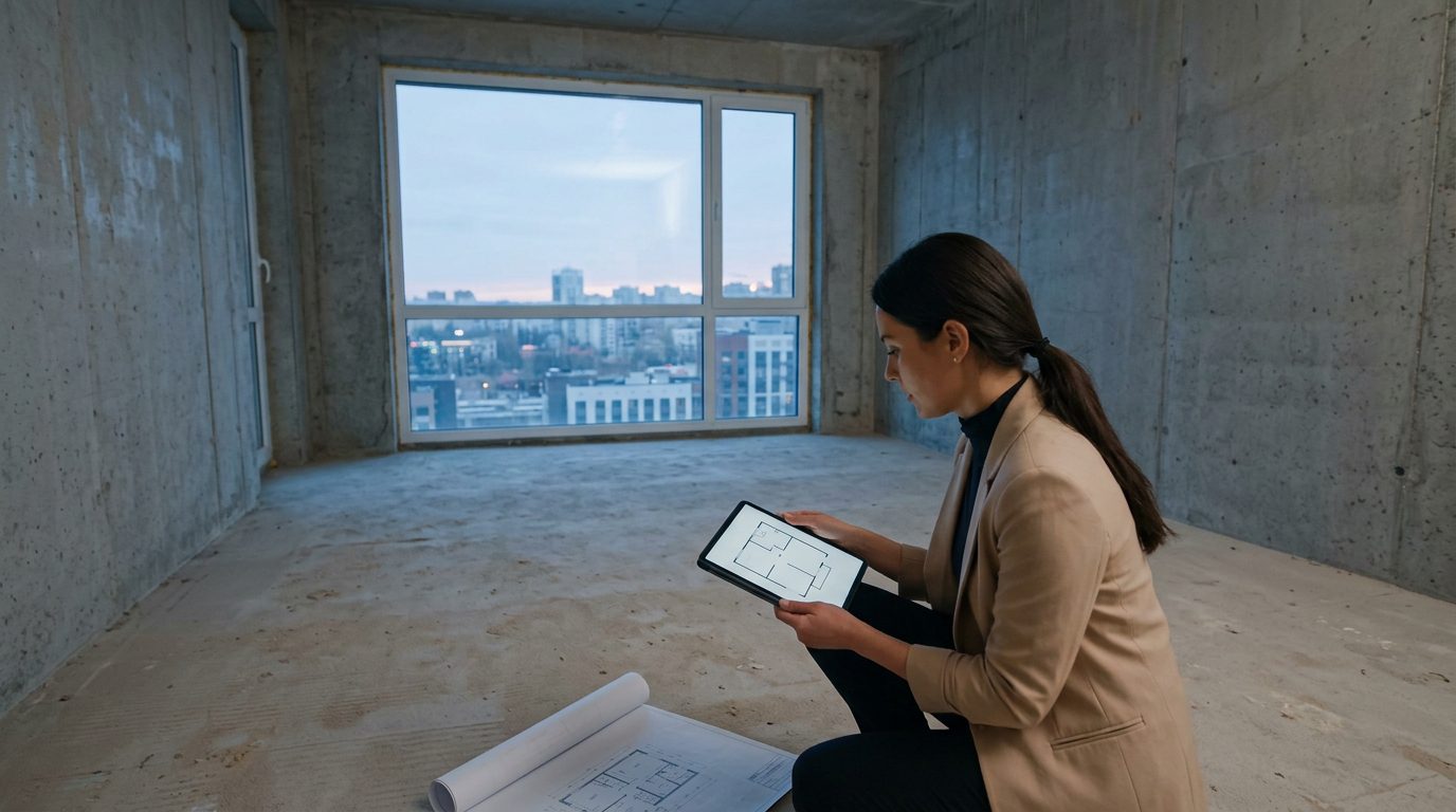 professional interior design services process showing space planning