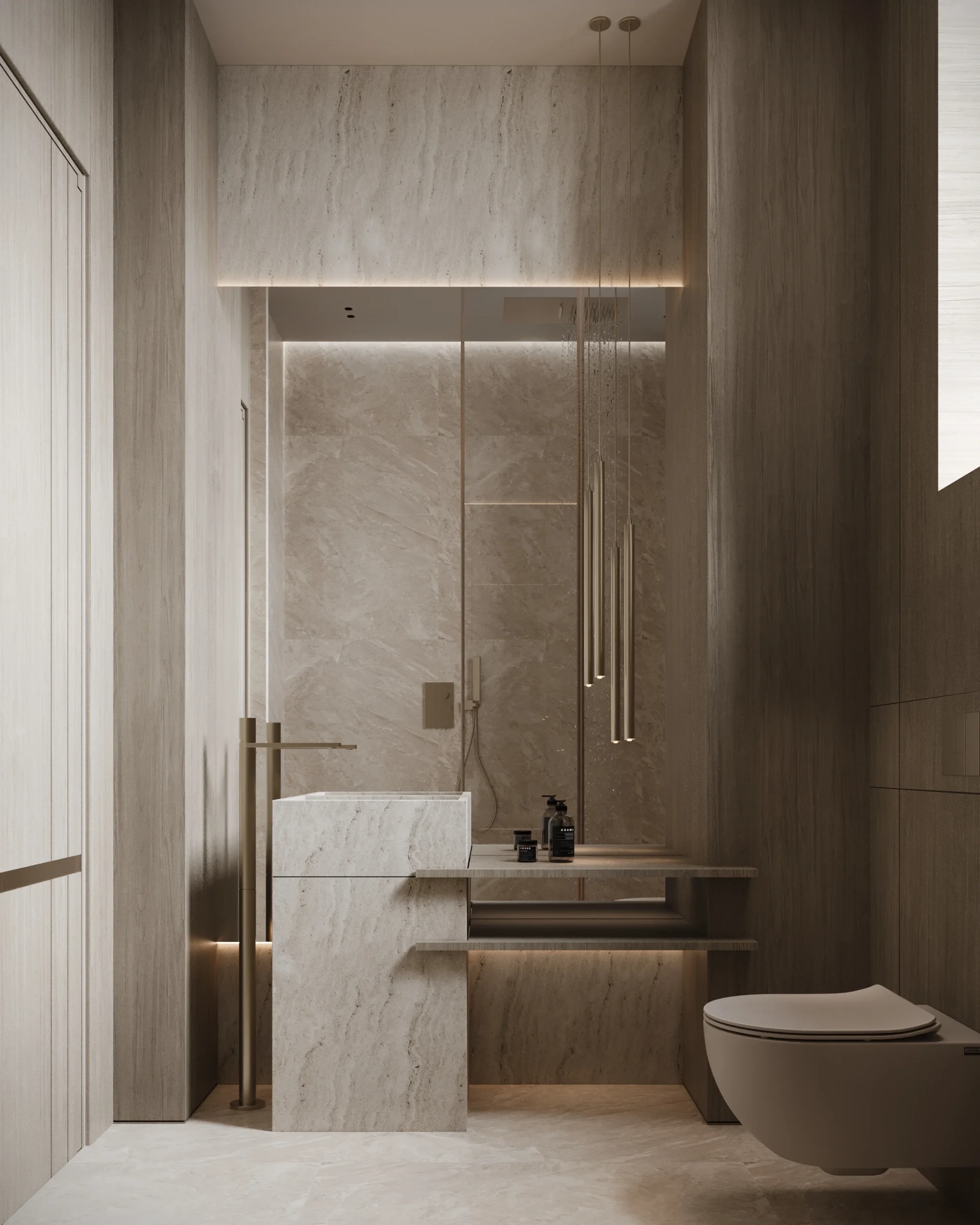 Render First bathroom design Render First bathroom design