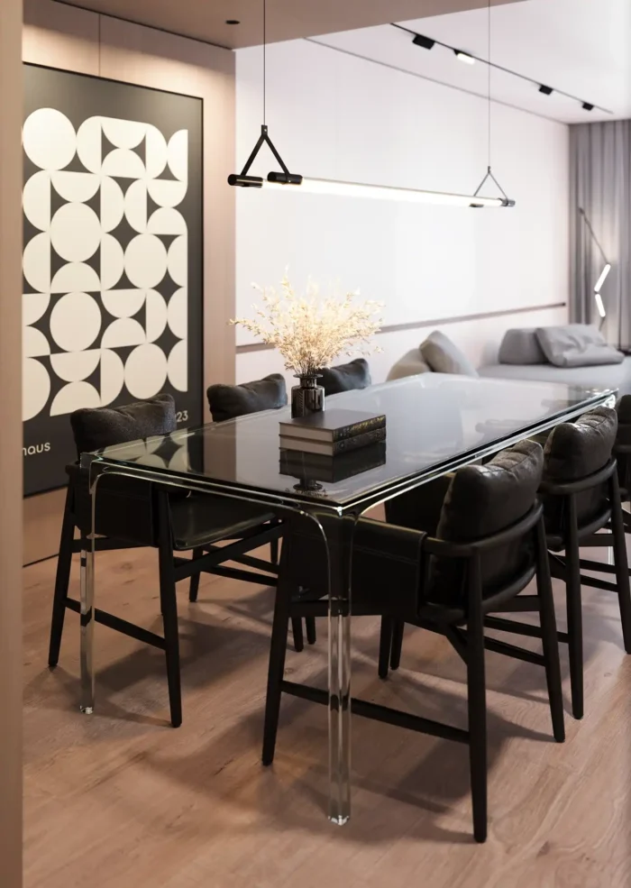 render first modern living apartment interior design render first modern living apartment interior design